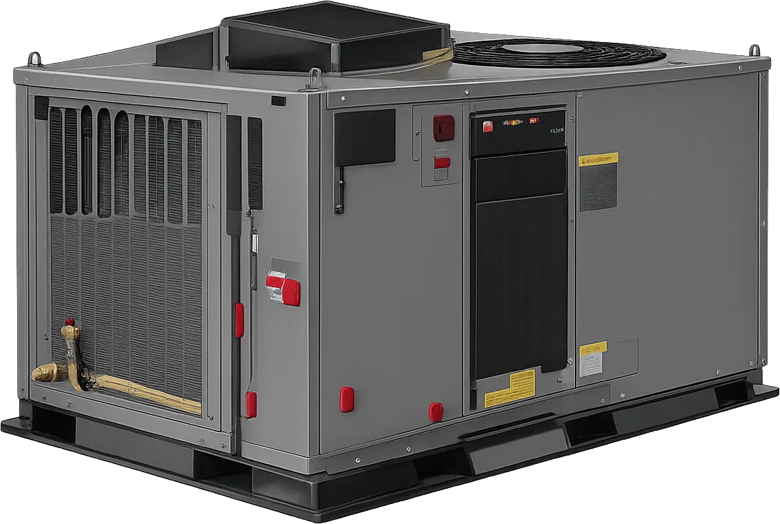 Rooftop HVAC package unit