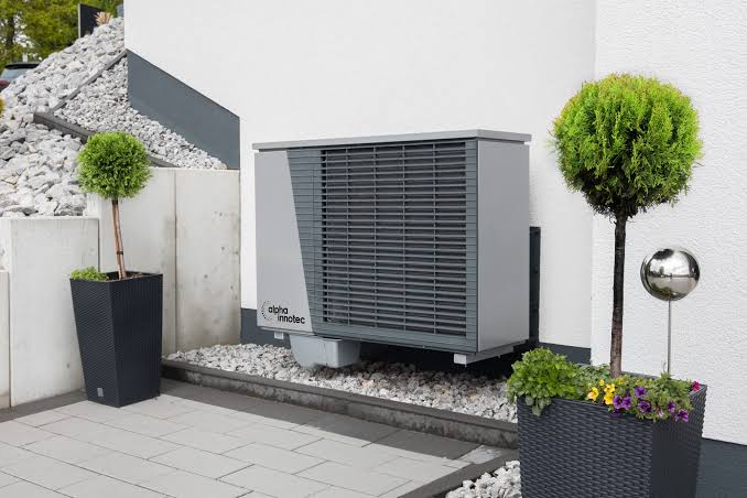 Residential heat pump outdoor unit